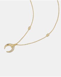 Ania Haie - Ania Haie Gold Reversible Horn Necklace