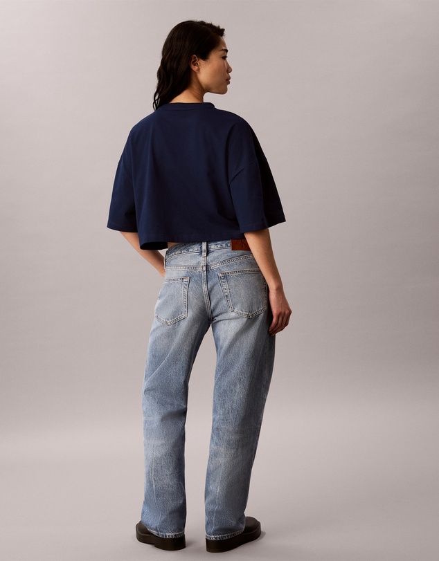 Calvin Klein Jeans - Denim Monologo Boxy T-Shirt