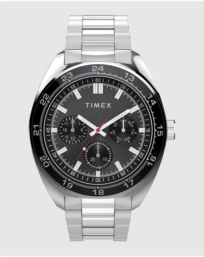 TIMEX - Weston 45mm Stainless Steel Bracelet Watch