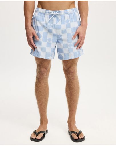 Tile Geo Blue