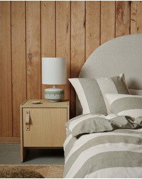Linen House - Vintage Wide Stripe European Pillowcase
