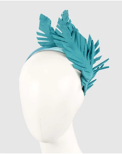 Max Alexander - Felt Leaf Fascinator