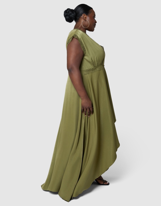 Sunday In The City - Rocked Maxi Dress