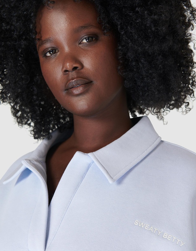 Sweaty Betty - Elevated Collared Sweatshirt