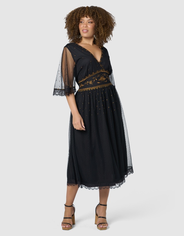 The Poetic Gypsy - Moon Rising Midi Dress