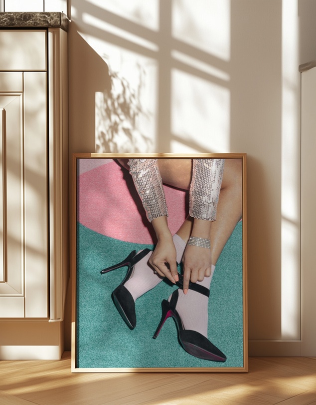 Olive et Oriel - Getting Ready Green III Art Print