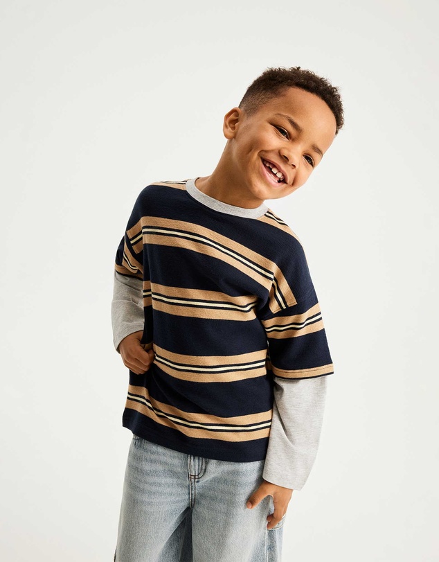 Cotton On Kids - Slub Layer Tee