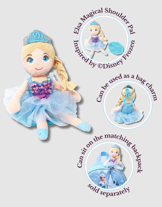 Disney Frozen 2 by Pink Poppy - Disney Frozen Elsa Shoulder BFF Backpack Bundle