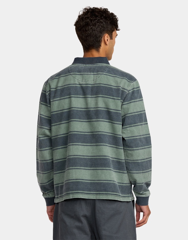 RVCA - Mens KSL Polo Long Sleeve Shirt