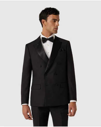 Politix - Slim Fit Double Breasted Tailored Jacket