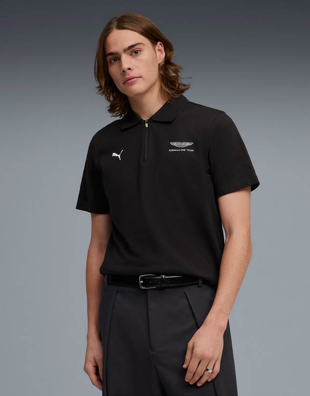 Puma - x ASTON MARTIN ARAMCO F1 TEAM Jacquard Polo - Men