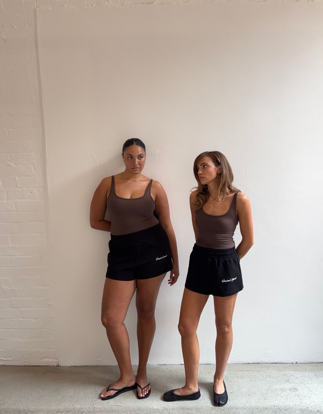SSAINT - SŚAINT Sport Track Short Black