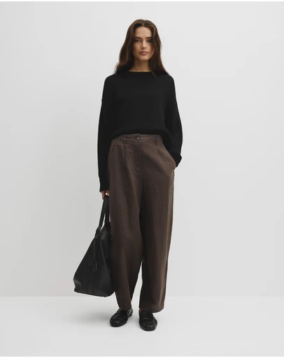 Country Road - Tapered Linen Pant