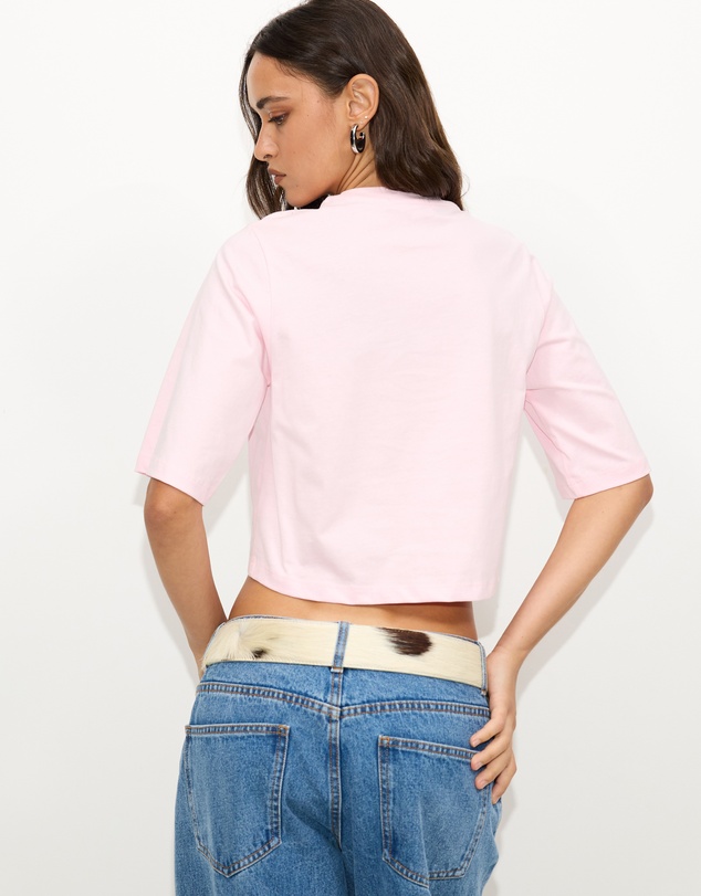 Dazie - Sandy Cropped Boxy T-Shirt