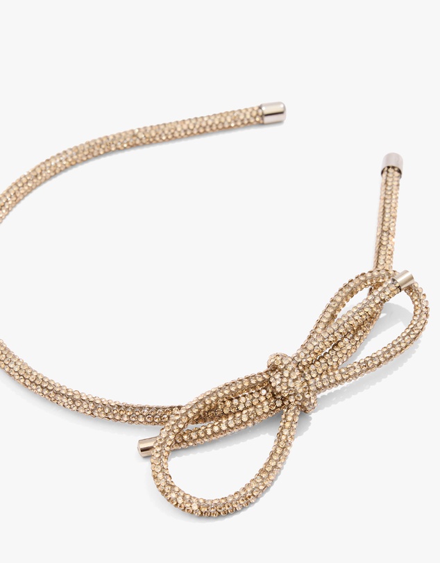 Country Road - Crystal Bow Headband