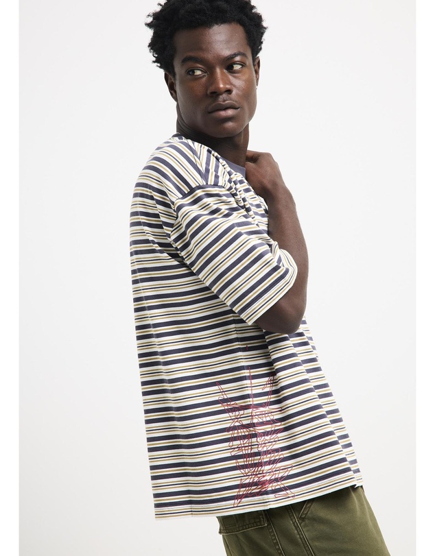 Insight - Vonte Printed Striped T-Shirt