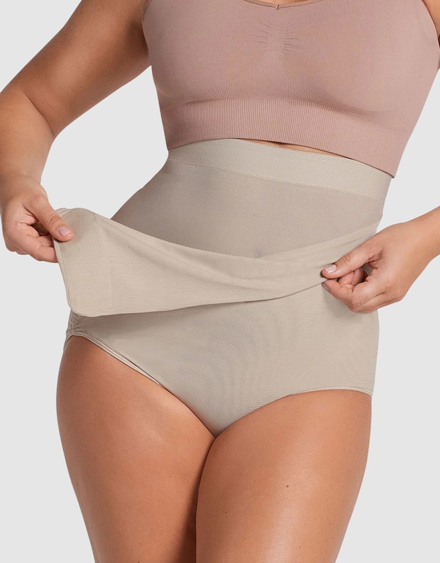 Leonisa - Bellyflex Total Adjustable Post-Surgery or Postpartum Belly Wrap Brief