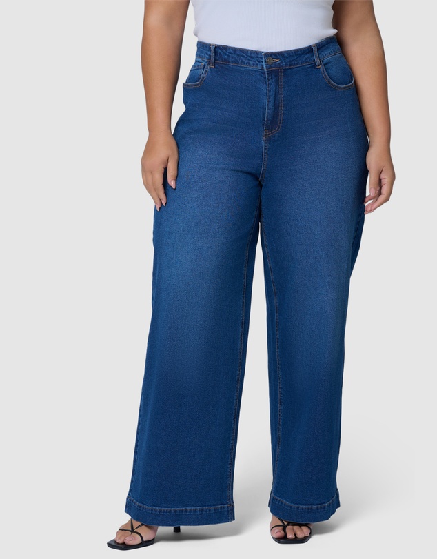 Indigo Tonic - Sully Wide Leg Jean