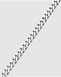 Kuzzoi - ICONIC EXCLUSIVE - Necklace Male Curb Chain 925 Sterling Silver