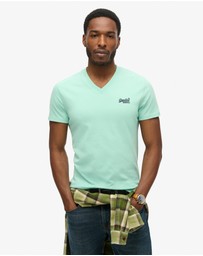 Superdry - Essential Logo Embroidered Vee Tee