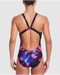 Nike - Hydrastrong Multi Print Fastback One-Piece