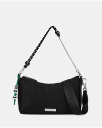 Karl Lagerfeld - Ikon Nylon Zip Shoulder Bag