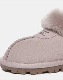 EVERAU - Australian Shepherd Ugg Waffle Plus Cow Suede Upper House Shoes
