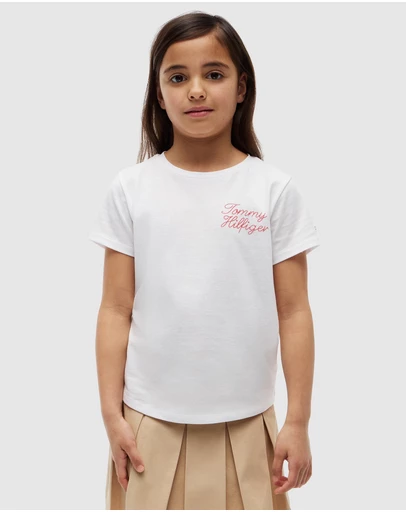 Tommy Hilfiger - Rope Logo Slim T-Shirt - Teens