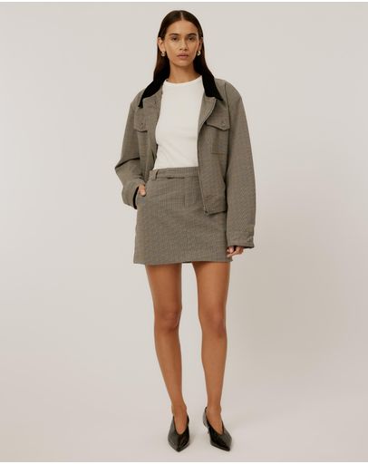 Grey Check