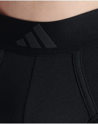 adidas Sportswear - 2 Pack Active Flex Cotton 3 Stripes Low Rise Brief Underwear