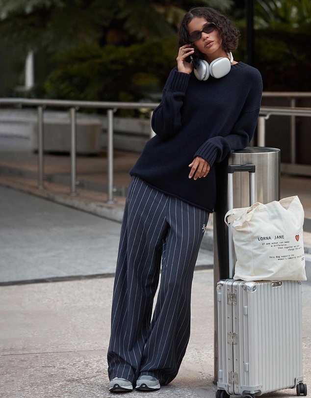 Lorna Jane - Pinstripe Dance Pants