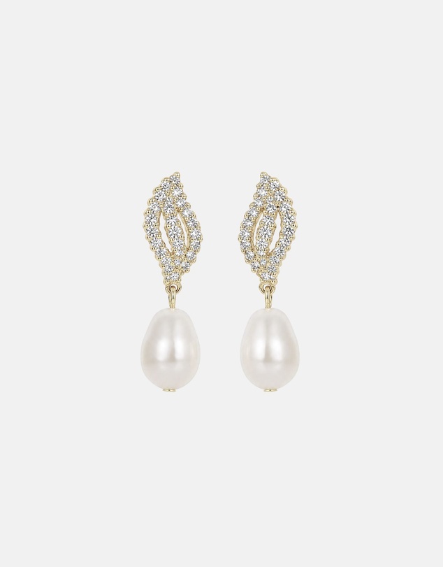 Stephanie Browne - Kande Pearl Earrings