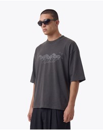Zanerobe - Stallion Flow Tee Charcoal