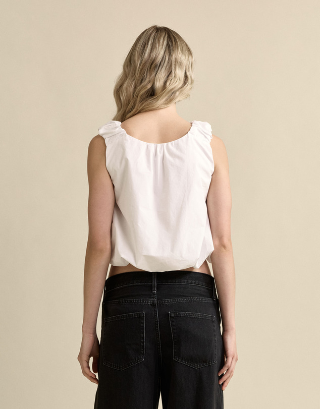 MVN - Bubble Hem Top