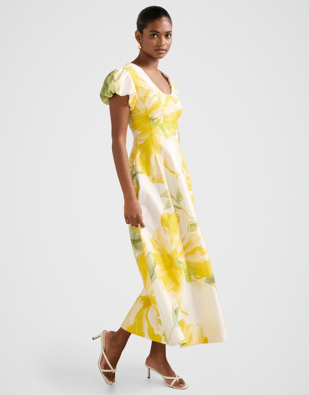 Forever New Petite - Lily Petite Scoop Neck Midi Dress