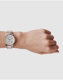 Armani Exchange - Two Tone Chronograph Watch