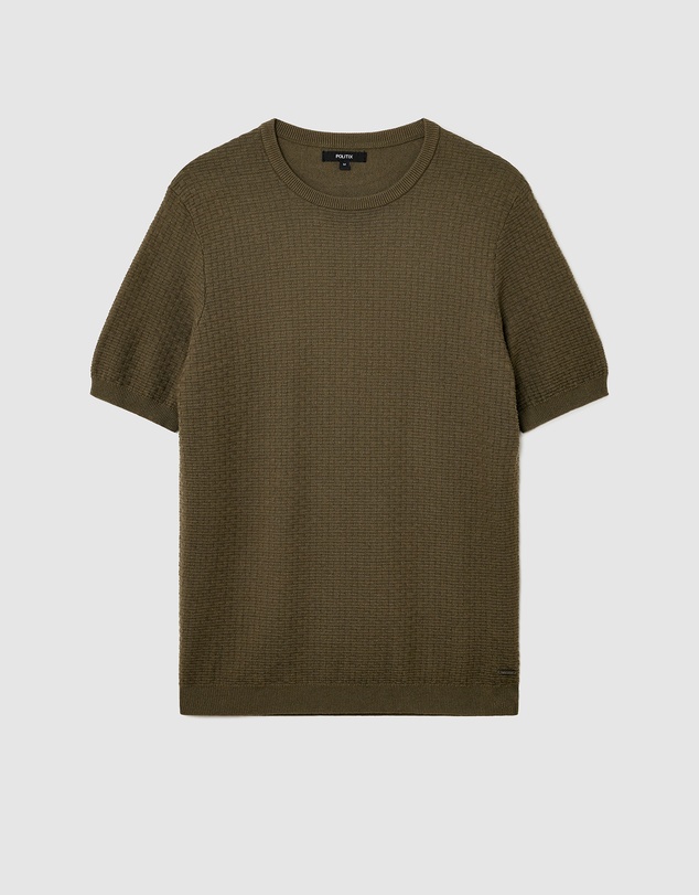 Politix - Frank Textured Short Sleeve Knit