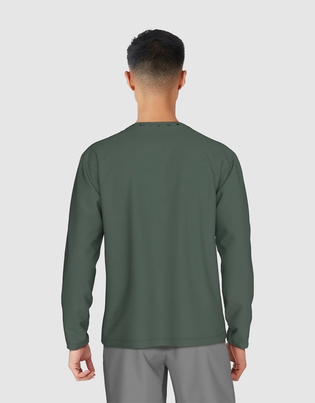 Nike - Gothic Letter Long Sleeve Hydroguard Top
