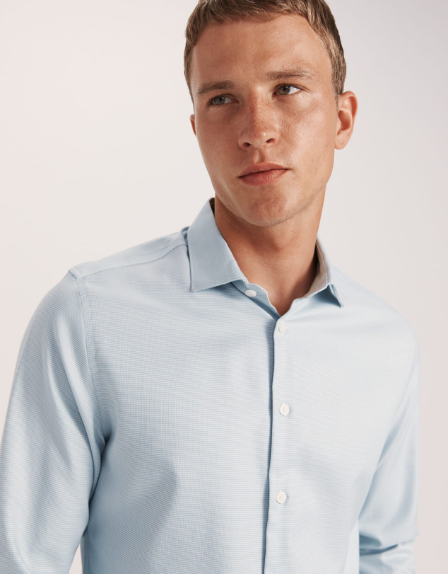 SABA - Nixon Long Sleeve Slim Easy Care Shirt