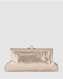 Olga Berg - Zara Mesh Frame Clutch
