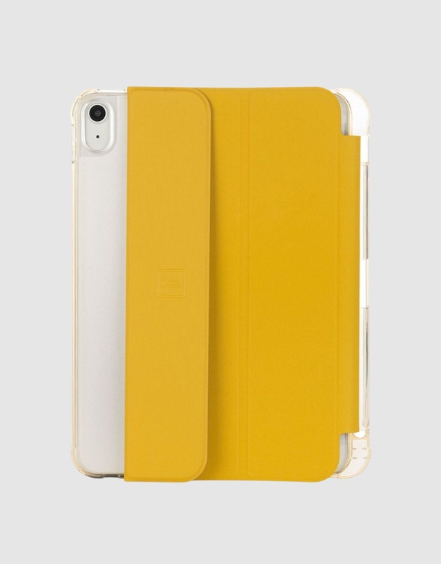 Tucano - Tucano Satin Folio Case Dark Yellow for iPad 10th Gen 10.9 2022 and iPad 11 A16 2025