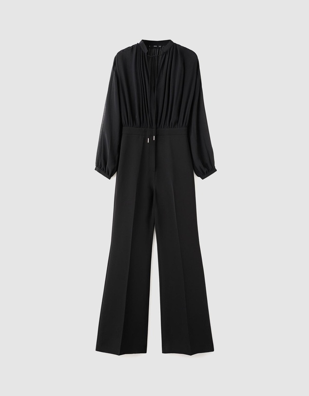 M.N.G - V-Neck Combined Jumpsuit