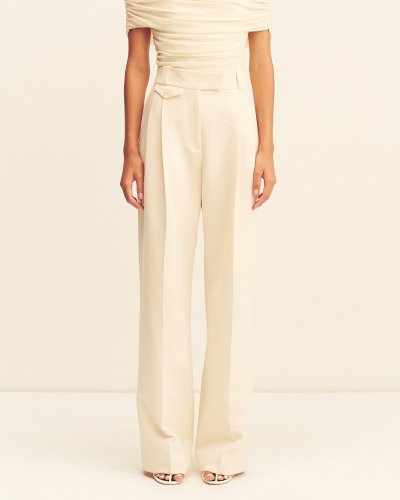 Irena High Waisted Tailored Pants