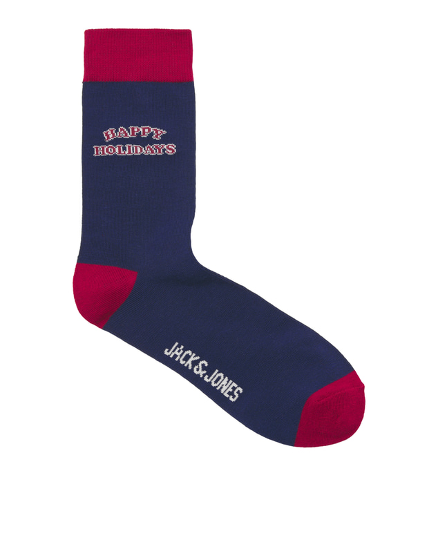 Jack & Jones - 3-Pack Happy Holidays Socks