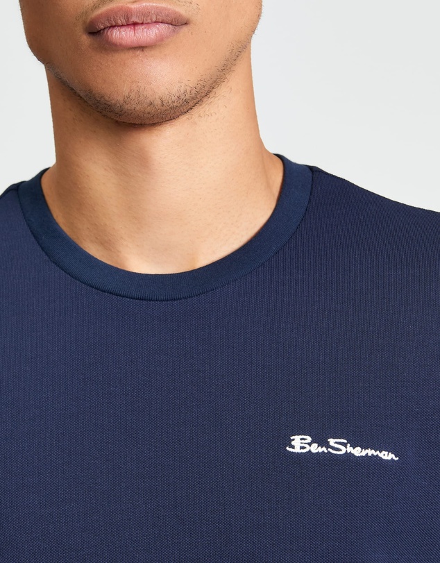 Ben Sherman - Pique Tipped Tee