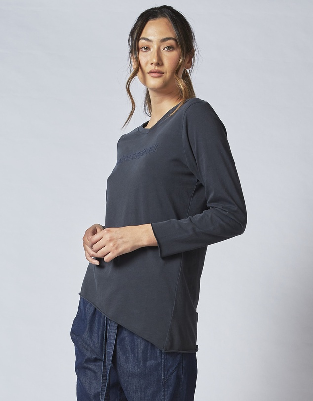 DRICOPER DENIM - Bowie Black Long Sleeve Tee