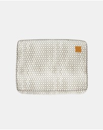 Mog & Bone - Classic Cushion Dog Bed - Mocha Wave