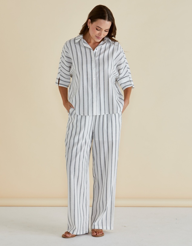 Betty Basics - Lynwood Linen Shirt