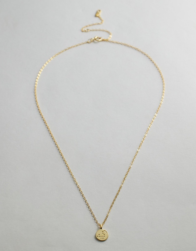 Native Sol - Leo Star Sign Pendant Necklace