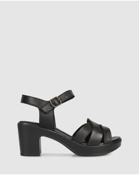 S by Sempre Di - Aria Block Sandals